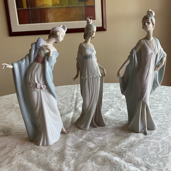 RETIRED 1998 ‘TALK OF THE TOWN LLADRO’ PORCELAIN FIGURINE-Item#01005788 - Picture 14 of 14